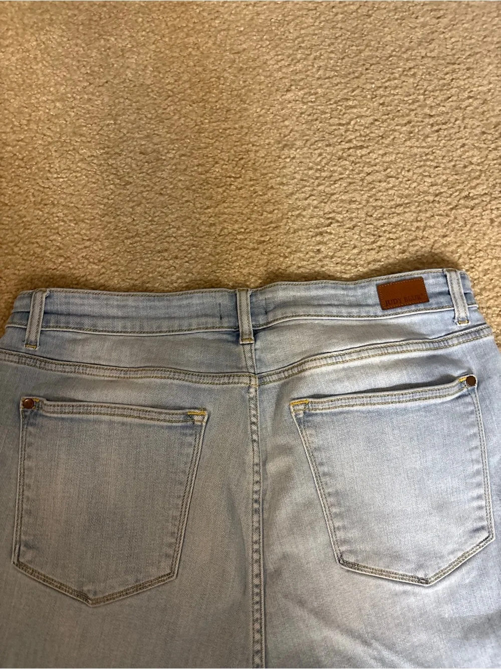 Judy Blue Light Blue High-Rise Denim Shorts